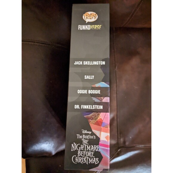 NIGHTMARE BEFORE CHRISTMAS FUNKOVERSE COLLECTORS STRATEGY GAME JACK SALLY - Picture 5 of 6